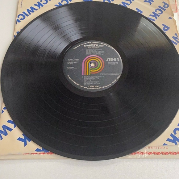 Perry Como Sings Merry Christmas Music 1961 LP Pickwick Camden CAS 660 EX - Picture 4 of 7